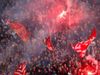 Red Star fans in Belgrade