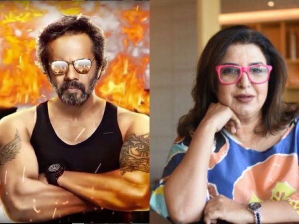 Rohit Shetty and Farah Khan