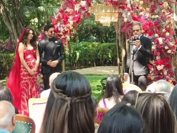 Farhan Akhtar, Shibani Dandekar Wedding Photo