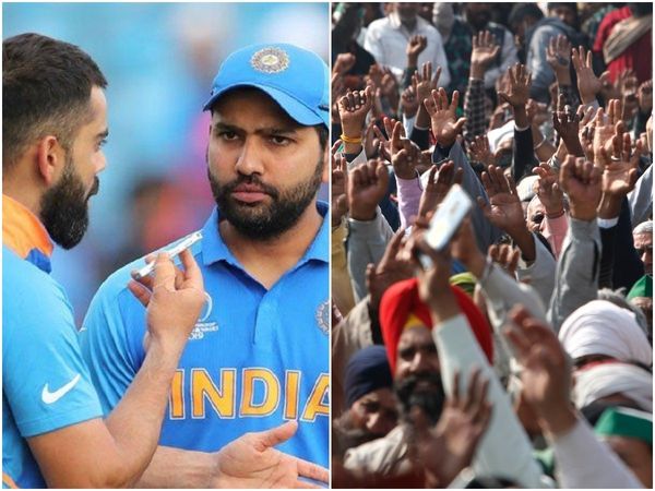 Cricekters tweet on Farmers Protest