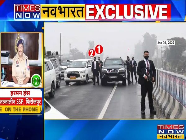 Exclusive: 'SSP', who told the protesters the route of PM on Times Now Navbharat, listen what he said?