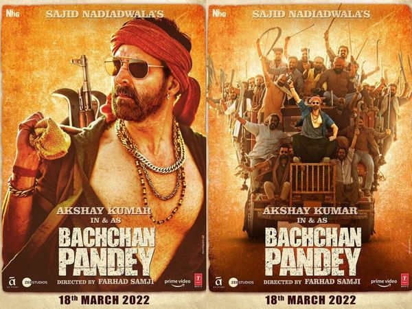 Akshay Kumar, Jacqueline Fernandez And Kriti Sanon Starrer Film Bachchan Pandey Release Date, Farhad Samji Film Bachchan Pandey To Release On 18 March 2022 Starring Akshay Kumar, Jacqueline Fernandez And Kriti Sanon 
