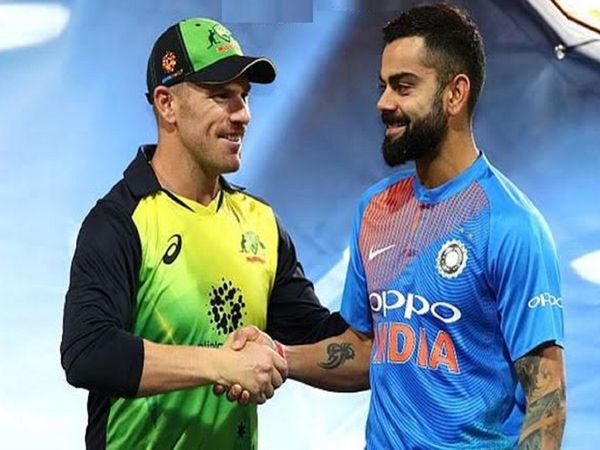 Aaron Finch Virat kohli