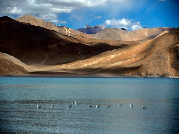 Chinese medical teams evacuate few PLA soldiers on stretchers to a nearby field hospital in Ladakh