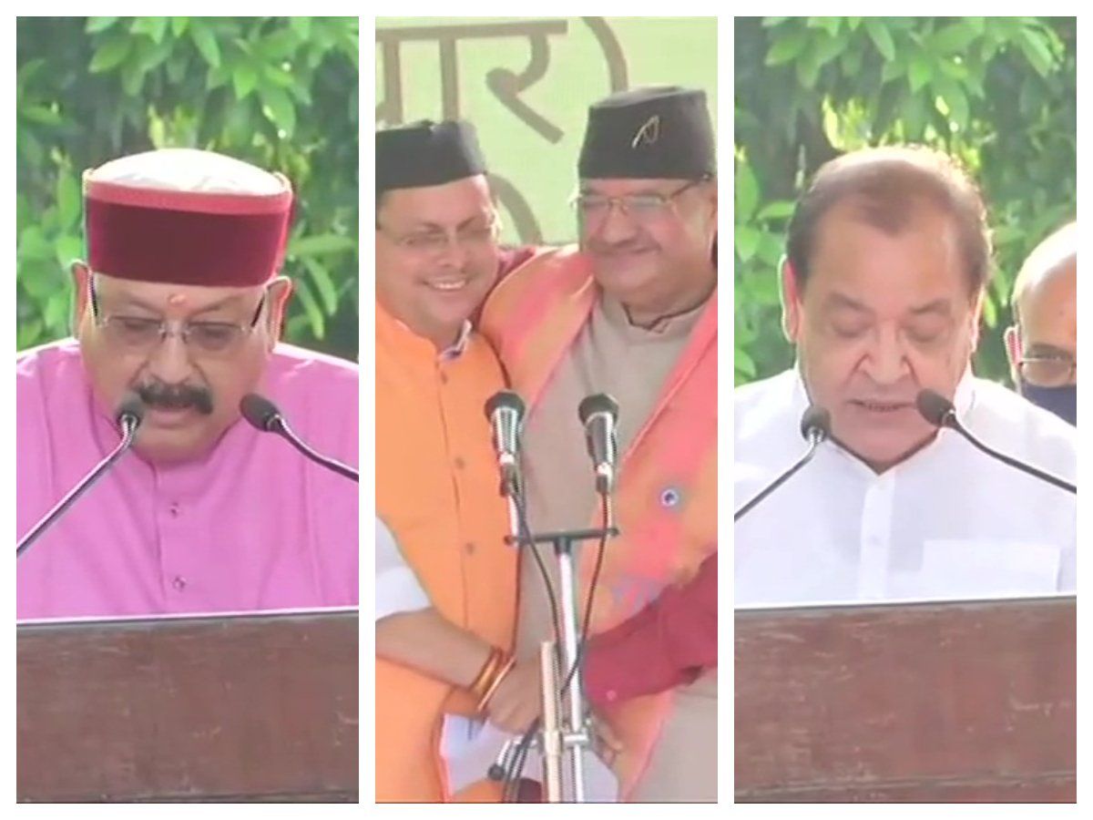 Uttarakhand: धामी कैबिनेट में सभी पुराने चेहरों को मिली जगह, अब हर कोई कैबिनेट मंत्री, राज्य मंत्री एक भी नहीं