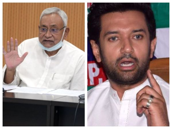 nitish kumar and chirag paswan