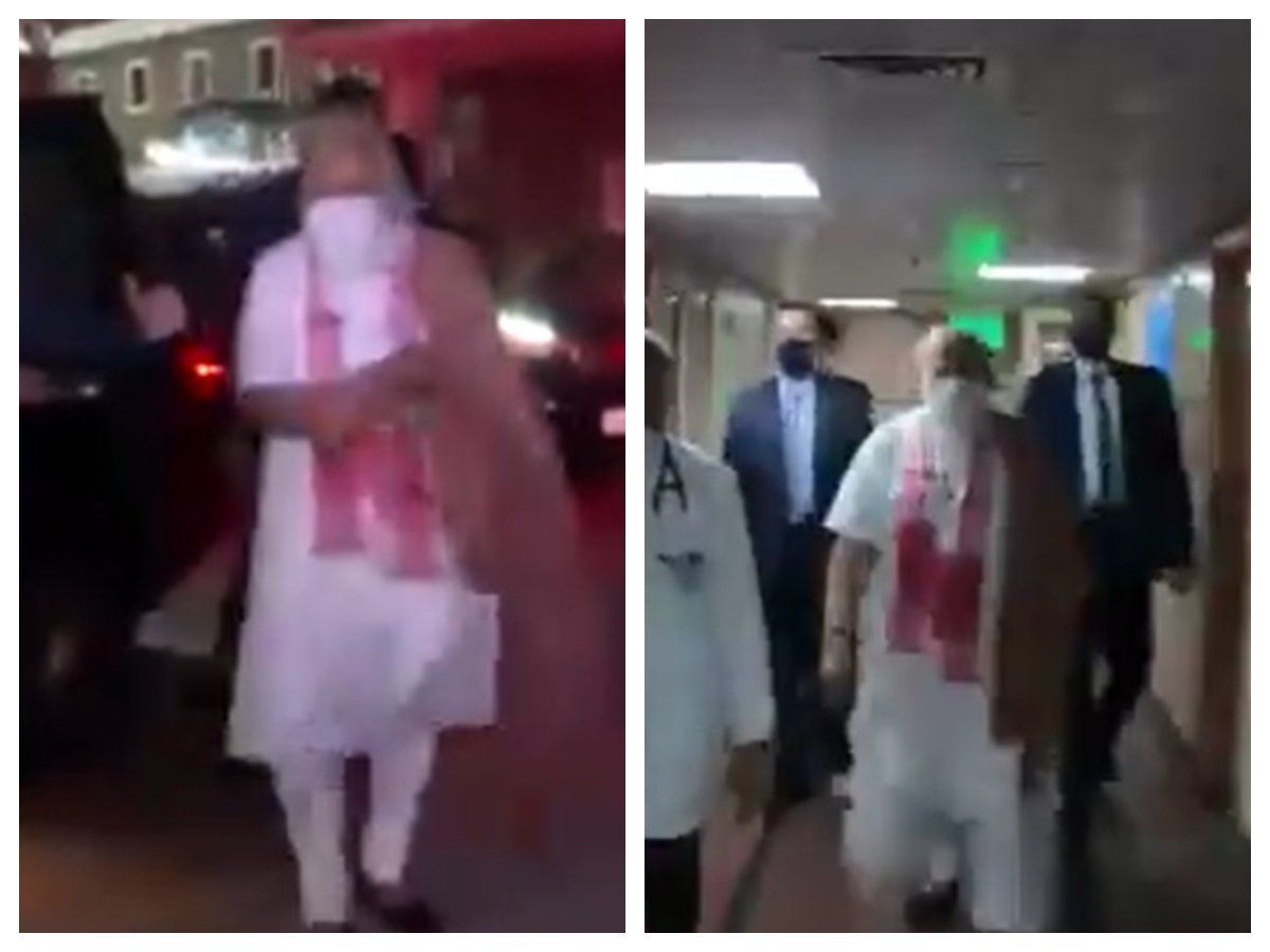 सामान्य ट्रैफिक में न पड़े खलल इसलिए वैक्सीन लगवाने सुबह-सुबह AIIMS पहुंचे PM मोदी, सामने आया वीडियो