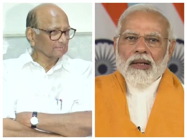 Narendra Modi-Sharad Pawar