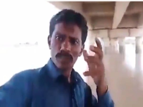 Funny Video Man Reporting in Unique Style Video Goes Viral 