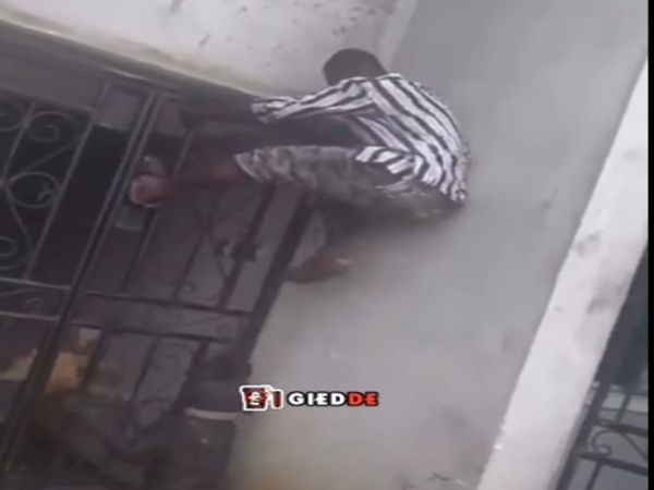 Funny Video Thief enter the house then what happened watch viral video