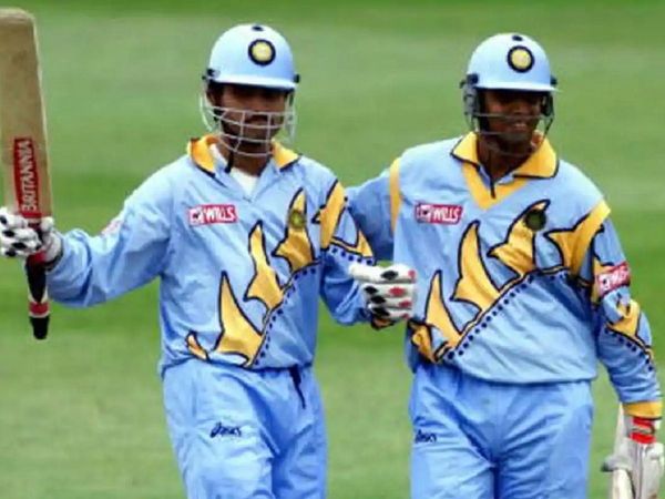 Sourav Ganguly and Rahul Dravid 