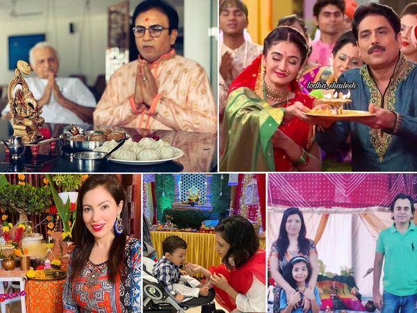 Ganesh Chaturthi 2020 taarak mehta ka ooltah chashmah stars ganpati sthapana Photos