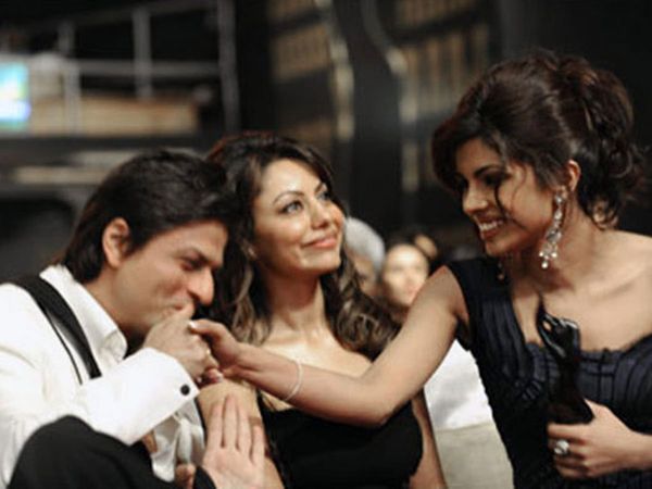 Gauri Khan, Priyanka Chopra, Shah rukh Khan