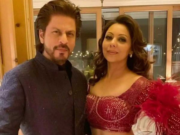 Gauri Khan with Shah Rukh Khan