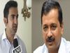 gambhir and kejriwal