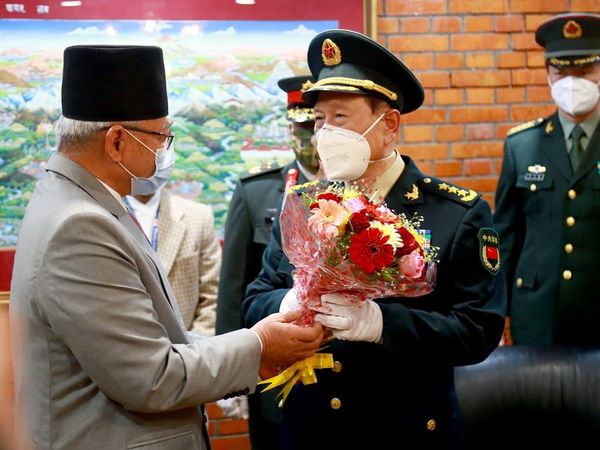 After India's Foreign Secretary, China's Defense Minister General Wei Fenghe reached Nepal met PM KP Sharma Oli, Army Chief General Purna Chandra Thapa, talks on many issues