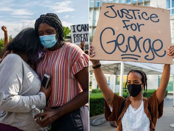 george floyd death protest and curfew in miami hollywood stars attend