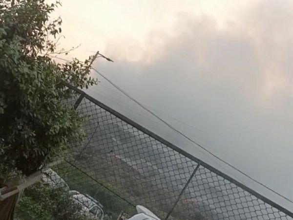 Ghazipur landfill site fire