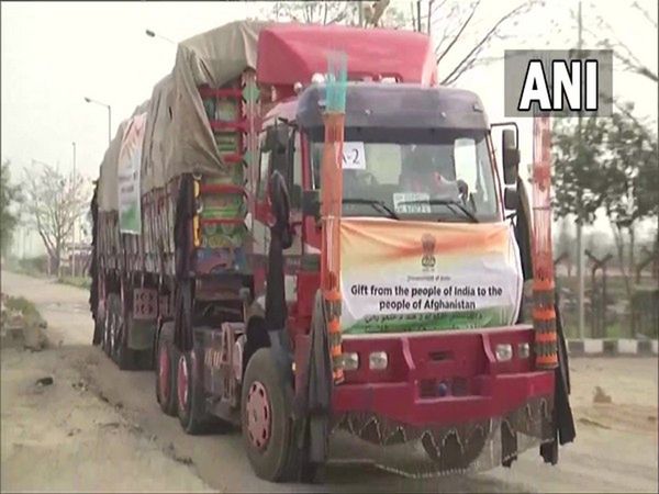 India sent gift to the people of Afghanistan, sent 50 trucks of wheat