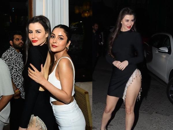 Giorgia Andriani and Shehnaaz Gill