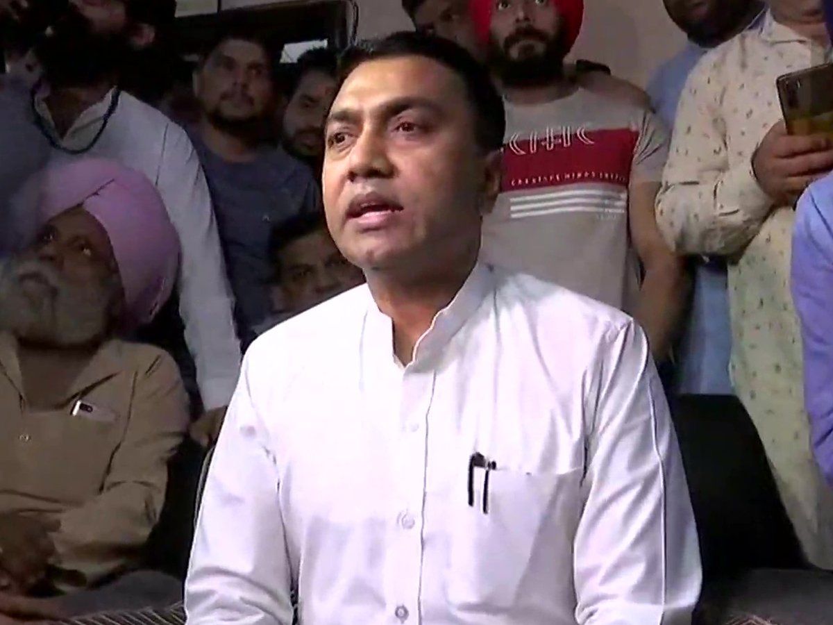 तजिंदर पाल सिंह बग्गा से मिले गोवा के CM, केजरीवाल पर भड़के, 'AAP का जो हाल गोवा में हुआ, वो दिल्ली में होगा'