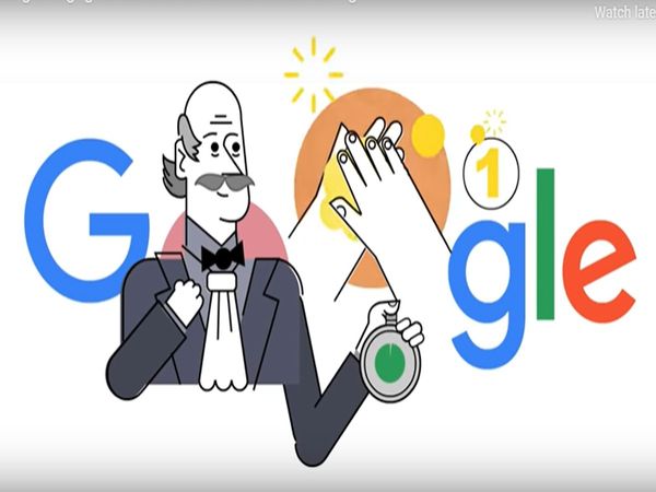 Google Doodle remembers Ignaz Semmelweis