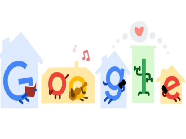 Google Doodle on coronavirus