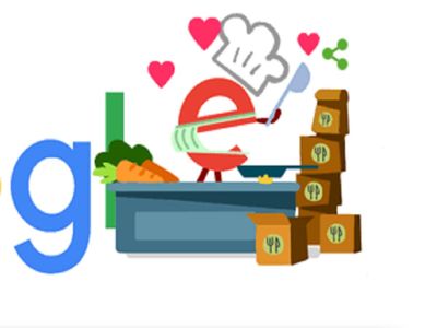 Google Doodle for Food workers Google Doodle for Food workers