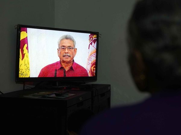 Sri Lankan President Gotabaya Rajapaksa