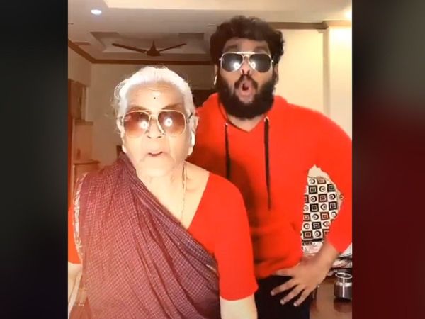 Grandma-grandson viral video