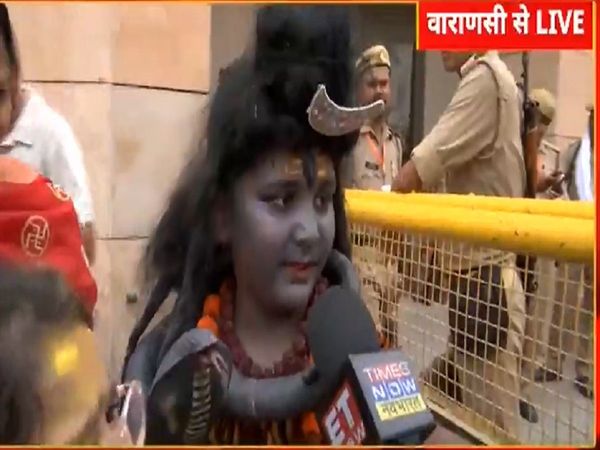 Gyanvapi Masjid Row A child reached Gyanvapi by taking the form of Shiva