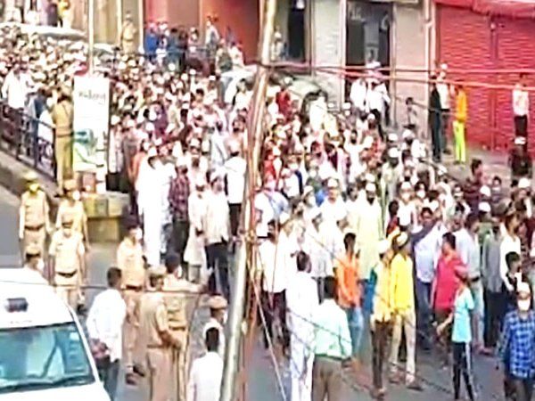Crowd gathered in funeral in Jaipur Rajasthan