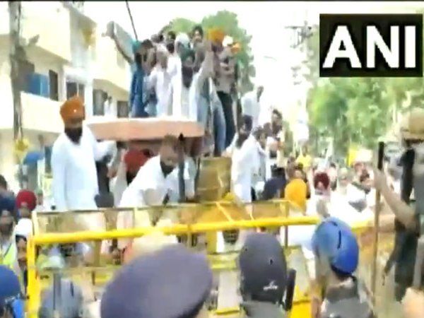 HARYANA PUNJAB FARMERS PROTEST