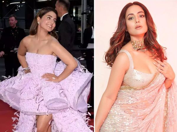 Hina Khan thanks Note: HK said media making her feel special at the Cannes 2022 film festival