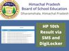 HPBOSE HP Board 10th Result 2022: Himachal Pradesh Board Class 10th Result today at www.hpbose.org, hpresults.nic.in