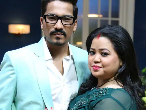 Haarsh limbachiyaa and Bharti Singh