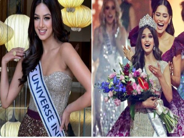 Miss Universe 2021 Winner Harnaaz Kaur Sandhu Social Media Users Congratulate her in Unique Style