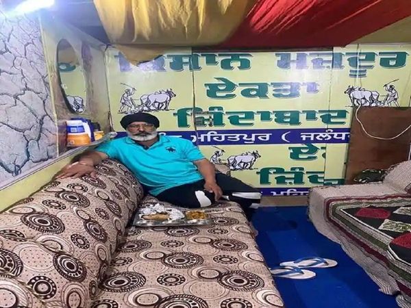 Punjab Farmer Turns Container Truck Into Makeshift Home At Singhu Border