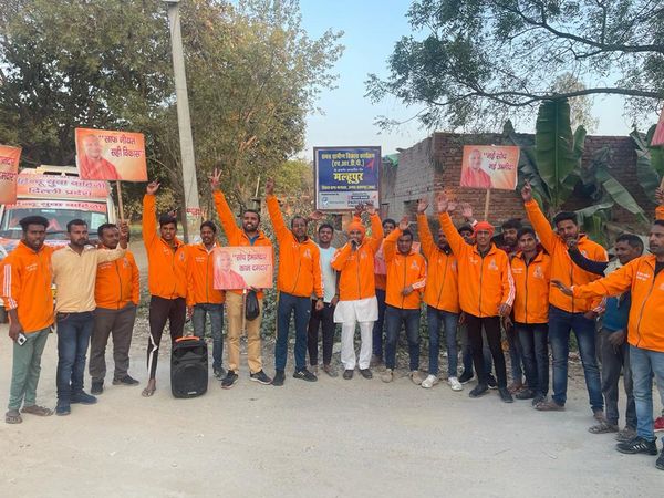 Yogi's warriors have taken control of the election command, claimed that once again the saffron flag will wave in UP