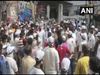 West Bengal Police and local TMC leaders organise a rally in Tikiapra area of Howrah 