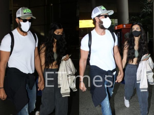 Hrithik Roshan Spotted With Saba Azad, Hrithik Roshan And Saba Azad Walk Hand In Hand