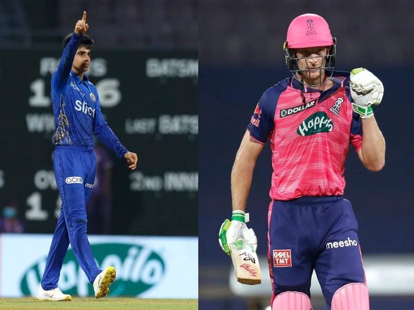 Hrithik Shokeen and Jos Buttler