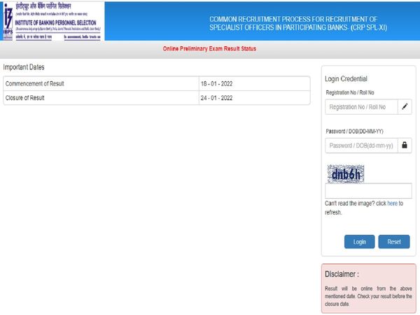ibps so result, ibps so result 2021, ibps so prelims result, 