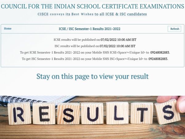  icse term 1 result date class 12, icse term 1 result time, icse term 1 result news, icse term 1 result 2021
