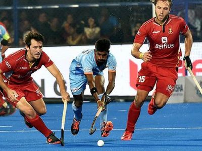 India vs Belgium Men's Hockey India vs Belgium Men's Hockey