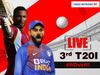 IND vs WI 3rd T20I LIVE 