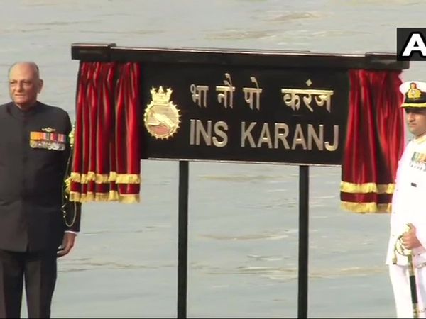 Scorpene-class submarine INS Karanj commissioned into Indian Navy