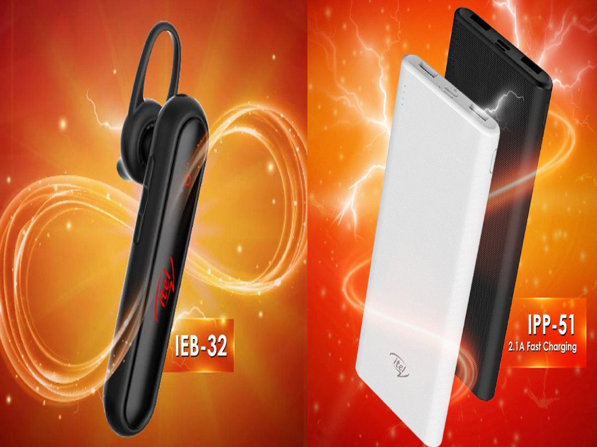 itel ने लॉन्च किया IEB-32 ब्लूटूथ हेडसेट और IPP-51 सुपर स्लिम पावरबैंक