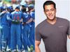 Salman Khan and Indian cricket team
