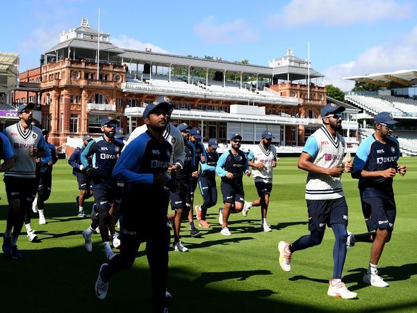 Team India at Lords cricket ground